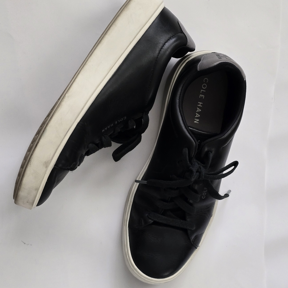 Cole Haan Men's Black Sneakers - Picture 2 of 7